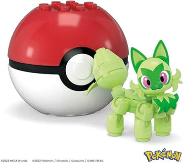 Pokeball Megablox - Sprigatito