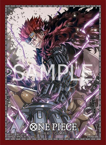 Bandai ONE PIECE Card Game Official Card Sleeve Series 9 - Eustace Kid (70 ct)