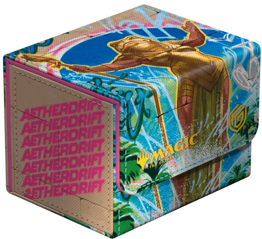 Magic: The Gathering Aetherdrift Sidewinder 100+ Xenoskin Deck Box - Sab-Sunen, Luxa Embodied - Ultimate Guard Deck Boxes