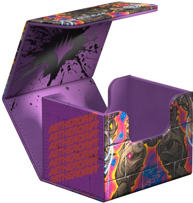 Magic: The Gathering Aetherdrift Sidewinder 100+ Xenoskin Deck Box - Coalstoke Gearhulk - Ultimate Guard Deck Boxes