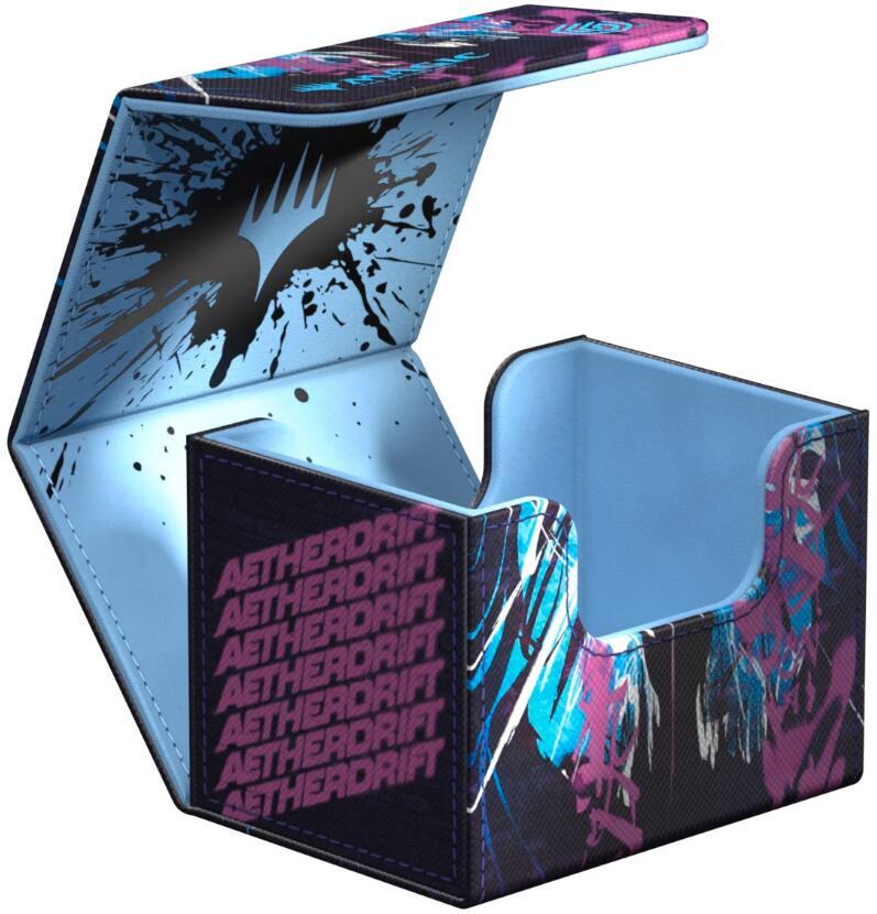 Magic: The Gathering Aetherdrift Sidewinder 100+ Xenoskin Deck Box - Oildeep Gearhulk - Ultimate Guard Deck Boxes