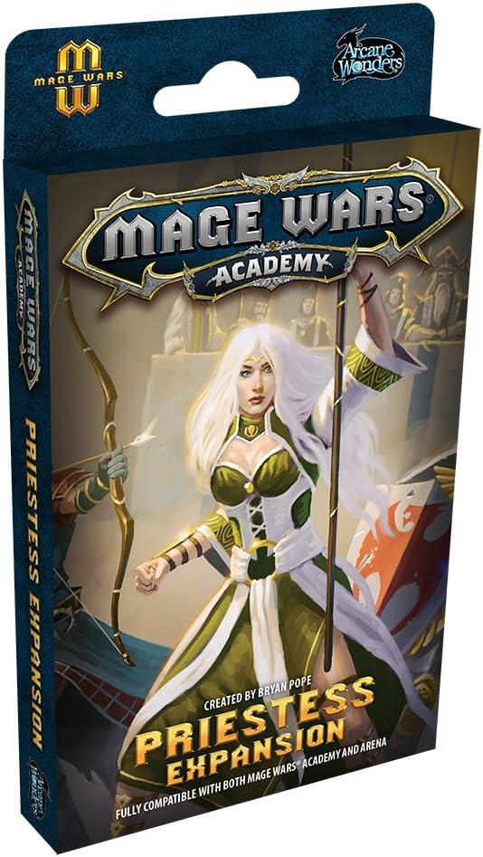 Mage Wars Academy: Priestess Expansion Card Game