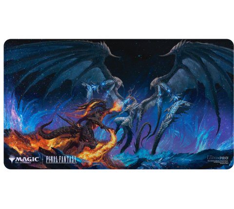 Ultra Pro Playmat: MTG Final Fantasy - Ifrit vs Bahamut (Holofoil)