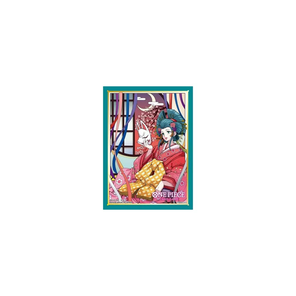 Bandai ONE PIECE Card Game Official Card Sleeve Series 10 - Kouzuki Hiyori (70 ct)