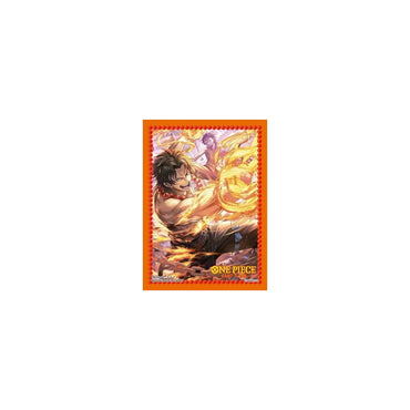 Bandai ONE PIECE Card Game Official Card Sleeve Series 10 - Portgas D Ace (70 ct)