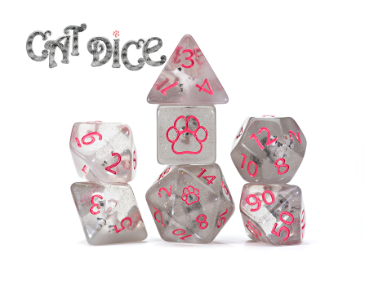 Inclusion Dice - 'Cat Dice' (7-die)