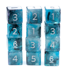 Aether Dice - 'Eternity' (12 d6)