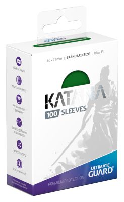 Standard Katana Card Sleeves 100ct (Green)