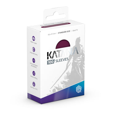 Standard Katana Card Sleeves 100ct (Radiant Plum)