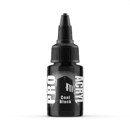 Pro Acryl: Coal Black (22ml)