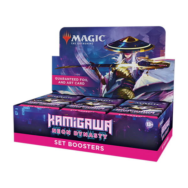 kamigawa neon dynasty set boosters