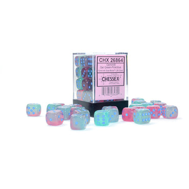 12mm 36d6 Gemini Luminary: Gel Green-Pink/Blue