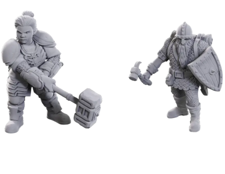 D&D Nolzur's Marvelous Miniatures: Limited Edition 50th Anniversary — Dwarves
