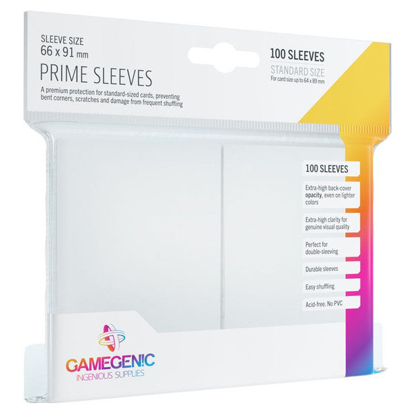 Deck Protector: Prime: White (100)