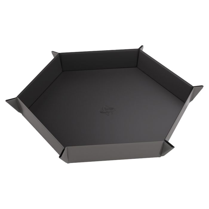 dice tray hex bk/gy