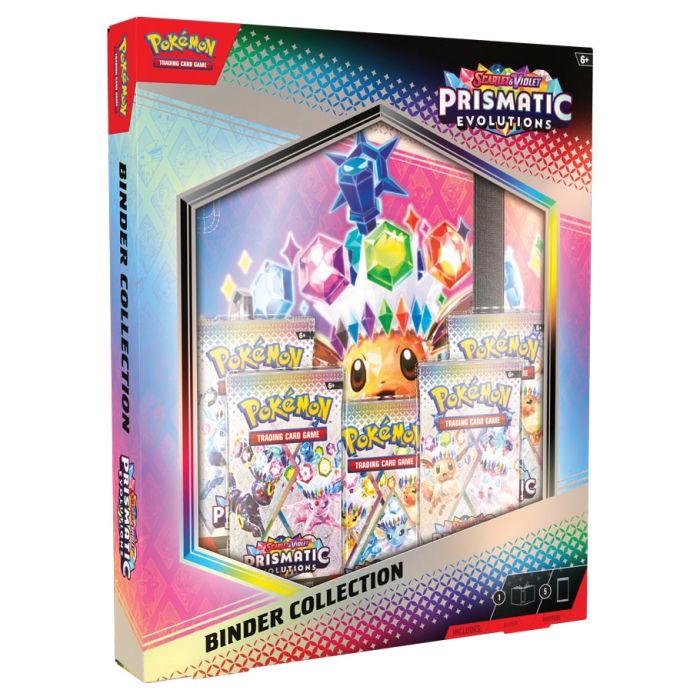 prismatic evolutions binder collection