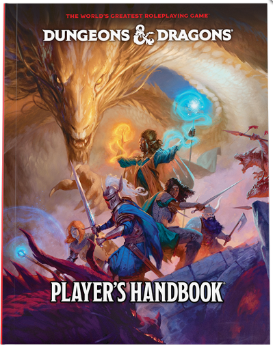 Dungeons & Dragons RPG: Players Handbook Hard Cover (2024)