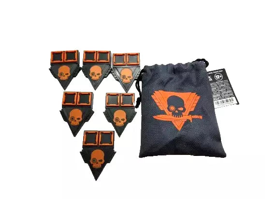 Warhammer 40K Kill Team: Wound Counter Dice Trays 2024 (11ct)