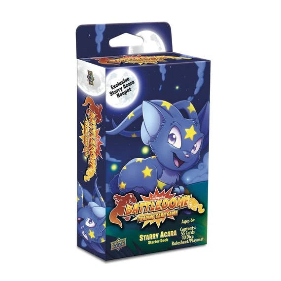 Neopets Battledome TCG - Starry Acara Deck Brand New with Code