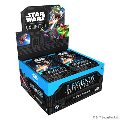 Pre Order Hover to zoom | Click to enlarge Star Wars: Unlimited - Legends of the Force: Booster Display