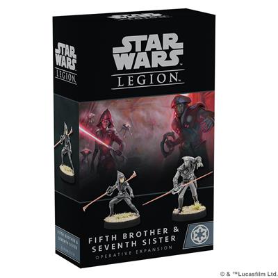 Hover to zoom | Click to enlarge Star Wars: Legion - Fifth Brother and Seventh Sister Operative Expansion