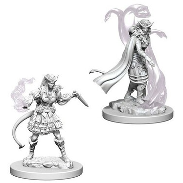 Dungeons & Dragons Nolzur's Marvelous Unpainted Miniatures: Tiefling Female Sorcerer