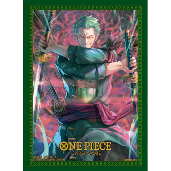 ONE PIECE Card Game Official Card Sleeve Series 11 - Roronoa Zoro (70 ct)